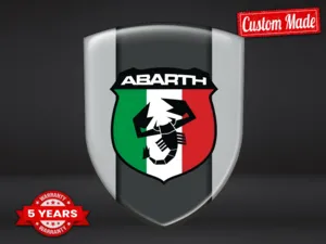 Fiat Abarth Etiqueta Autoadhesiva Pro Máximo Diseño Estilo Estiloso